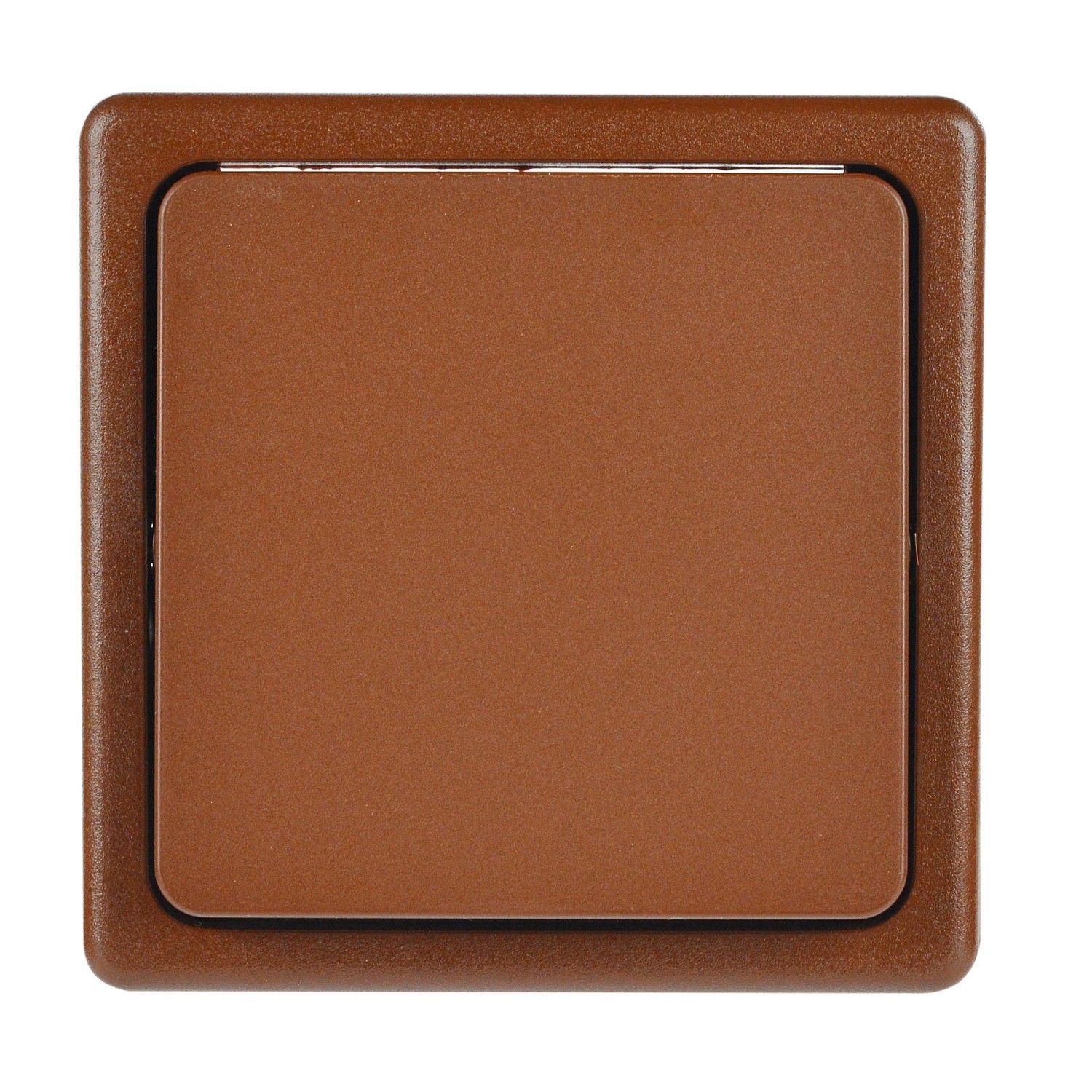 SEZ Střídavý spínač Standard DS 1111-6 HP skořicový 28 x 82 x 82 mm