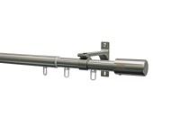 Schöner W. Záclonová souprava Mona nerezová 1 tyč pr. 19/22 mm, 110-200 cm