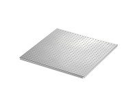 GS Terrassen Terasový odtokový rošt, nerezová ocel V2A, 600 x 600 x 18 mm
