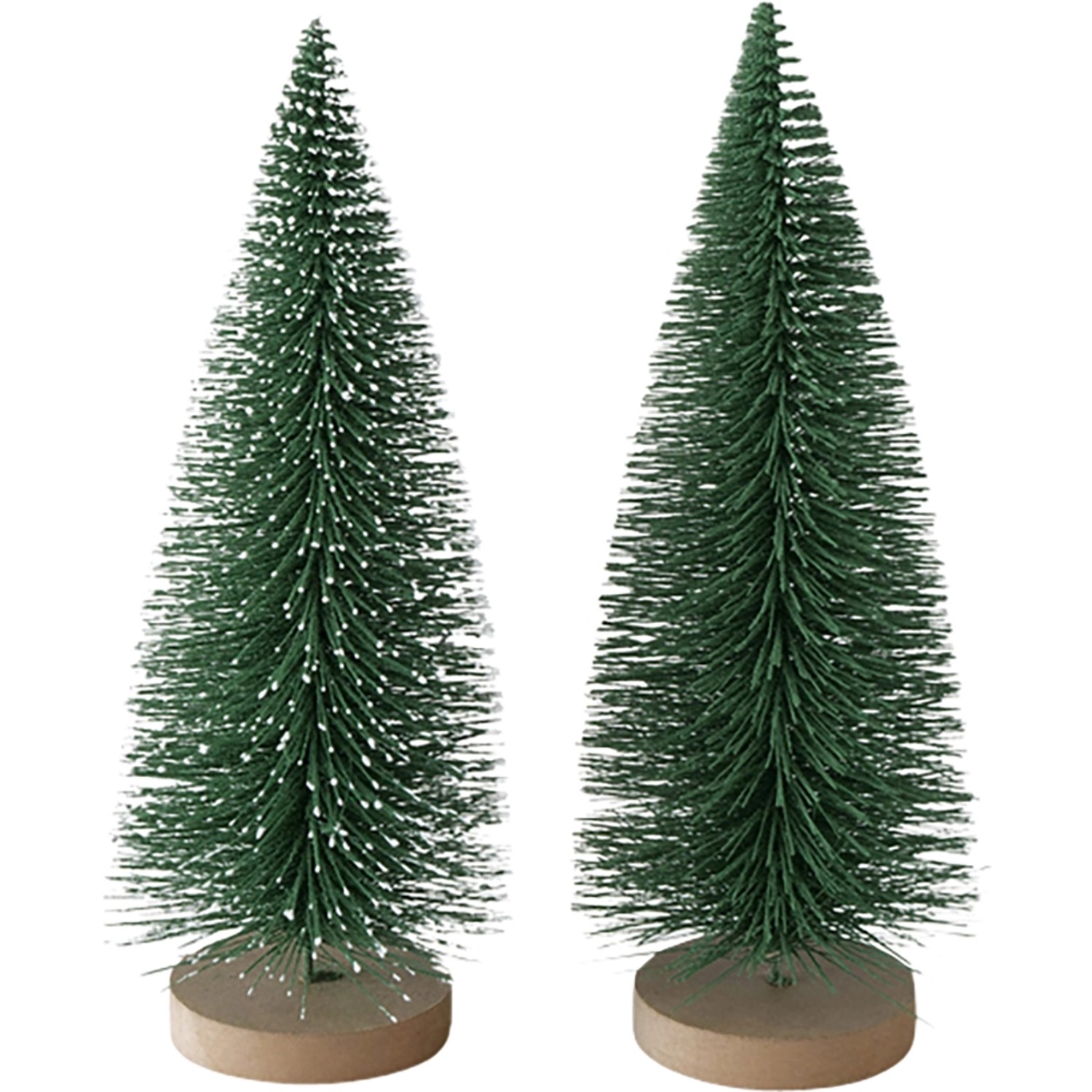 Boltze Home Dekorativní stromek na podstavci Tarvo, zelený, pr. 9 x 22 cm