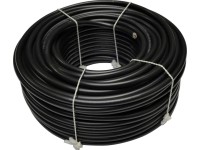 Silový kabel kulatý CYKY-J 5x1,5 mm, černá - metráž