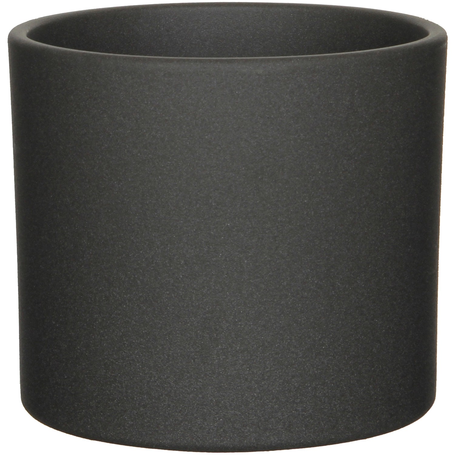 Mica Decorations Obal na květináč Era tmavě šedý matný, pr. 19,5 x 17,5 cm