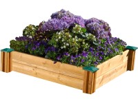 Gaspo Dřevěný vyvýšený záhon S, 86 x 80 x 20 cm