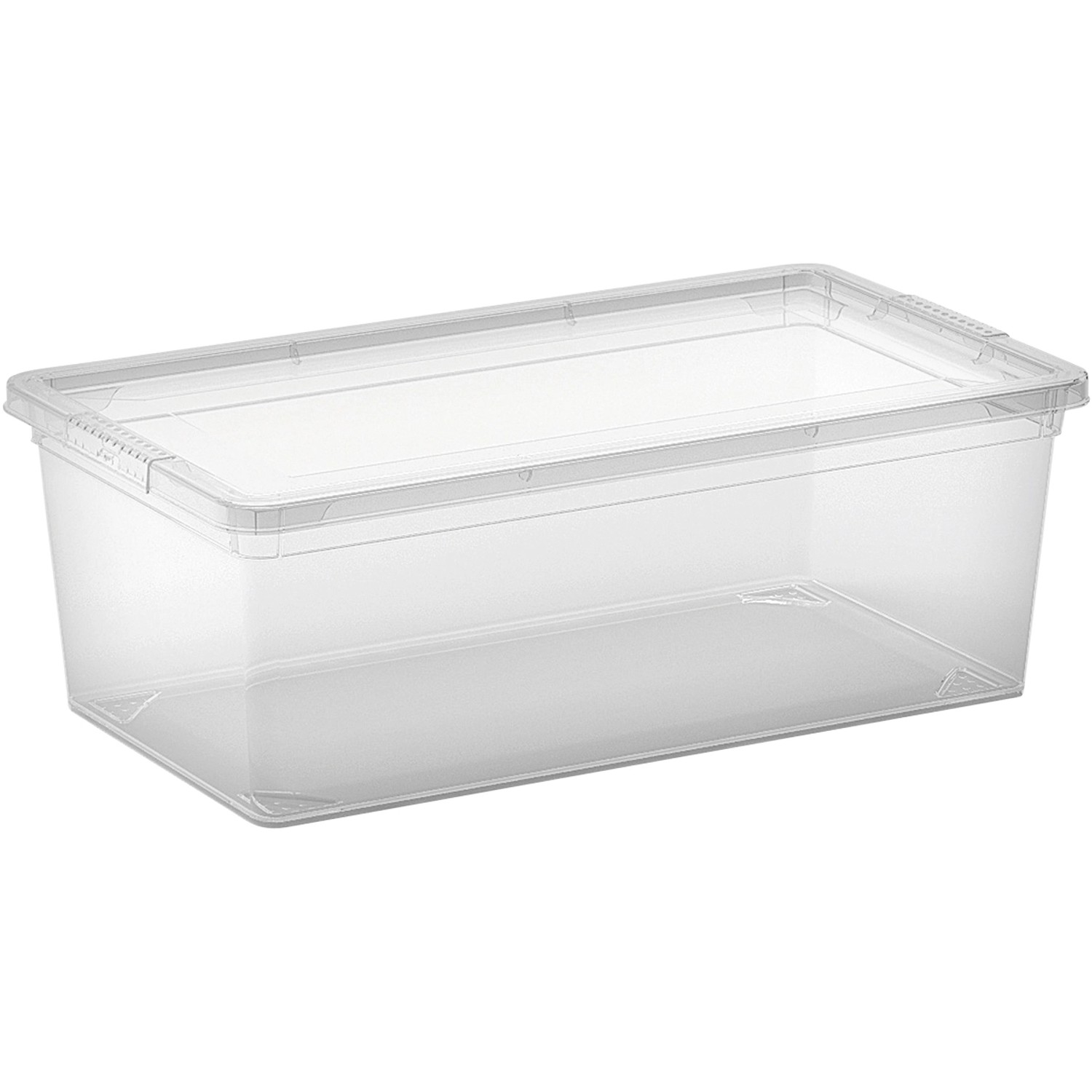 Kis Úložný box s víkem C Transparent XS, 12 x 33,5 x 19 cm
