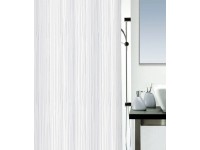 Spirella Sprchový závěs Textil Raya bílý 180 cm x 200 cm