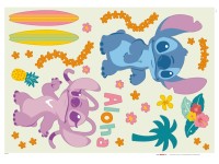 Komar Samolepka na zeď Stitch Aloha 50 x 70 cm, 31dílná