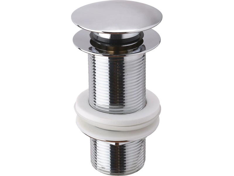 Sanpre Push-to-open umyvadlová výpusť lesklý chrom 10 cm (1 1/4