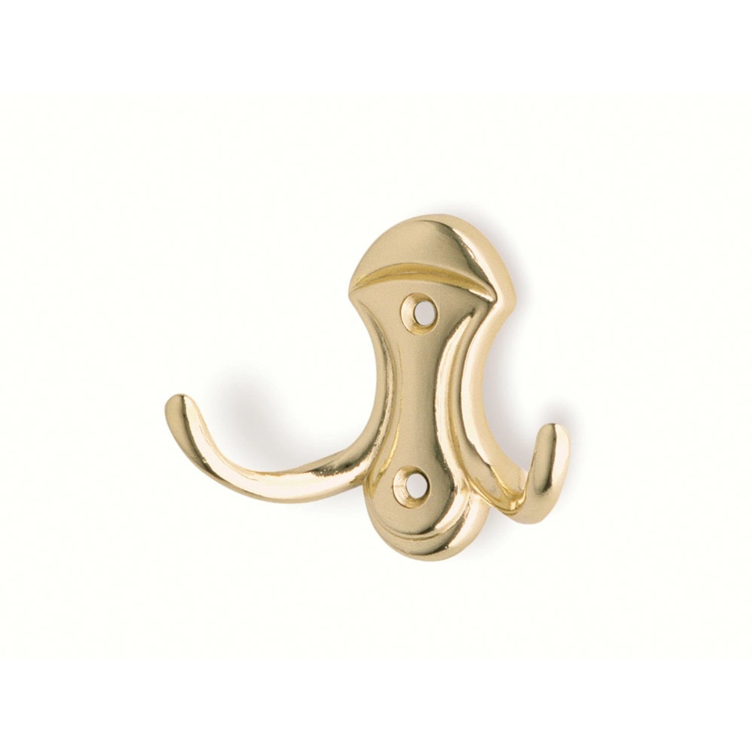 Háček 548 mosazný leštěný 83 mm x 66 mm x 34 mm