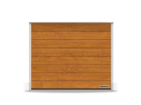 Hörmann Sekční garážová vrata IsoMatic 40 vč. pohonu, zlatý dub, 2375 x 2125 mm