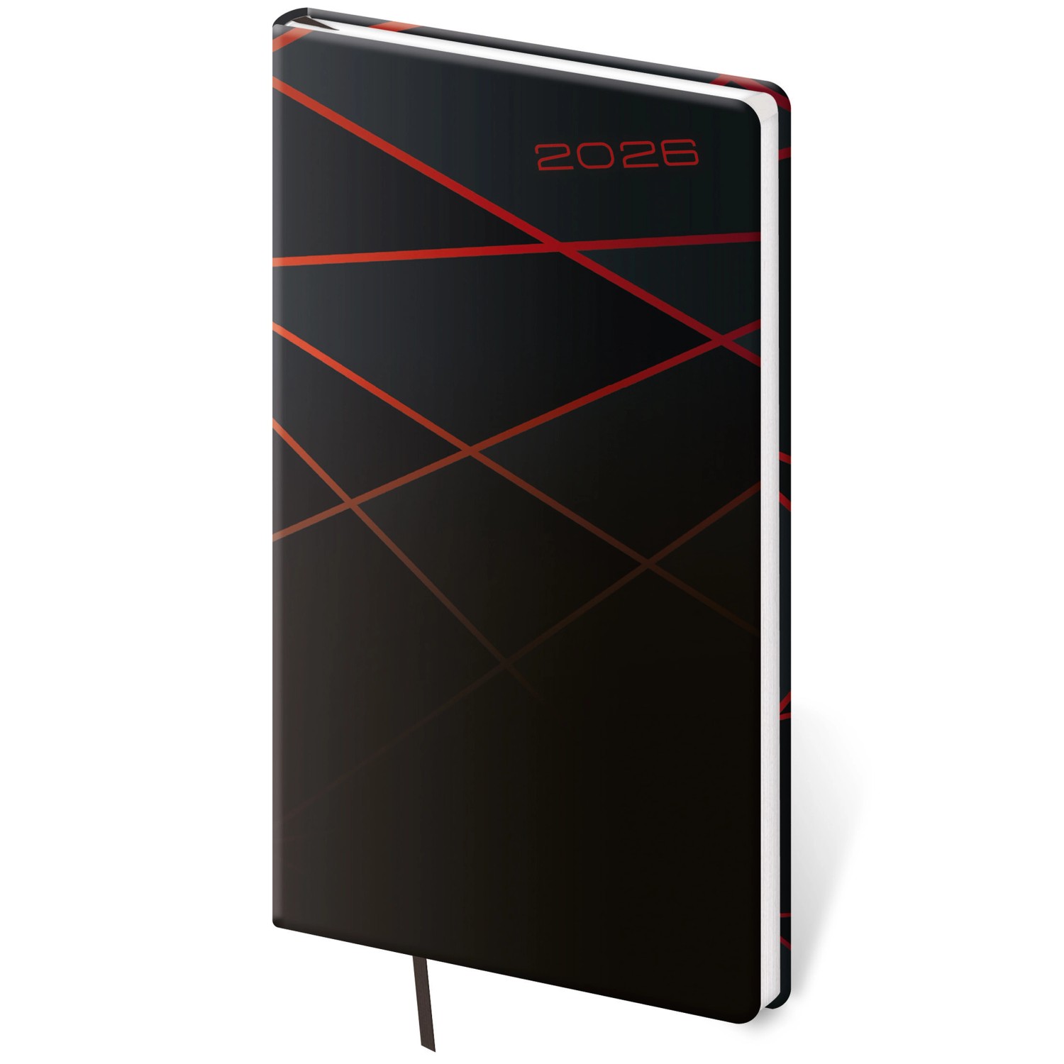 Kapesní diář 2026 Vario Black design