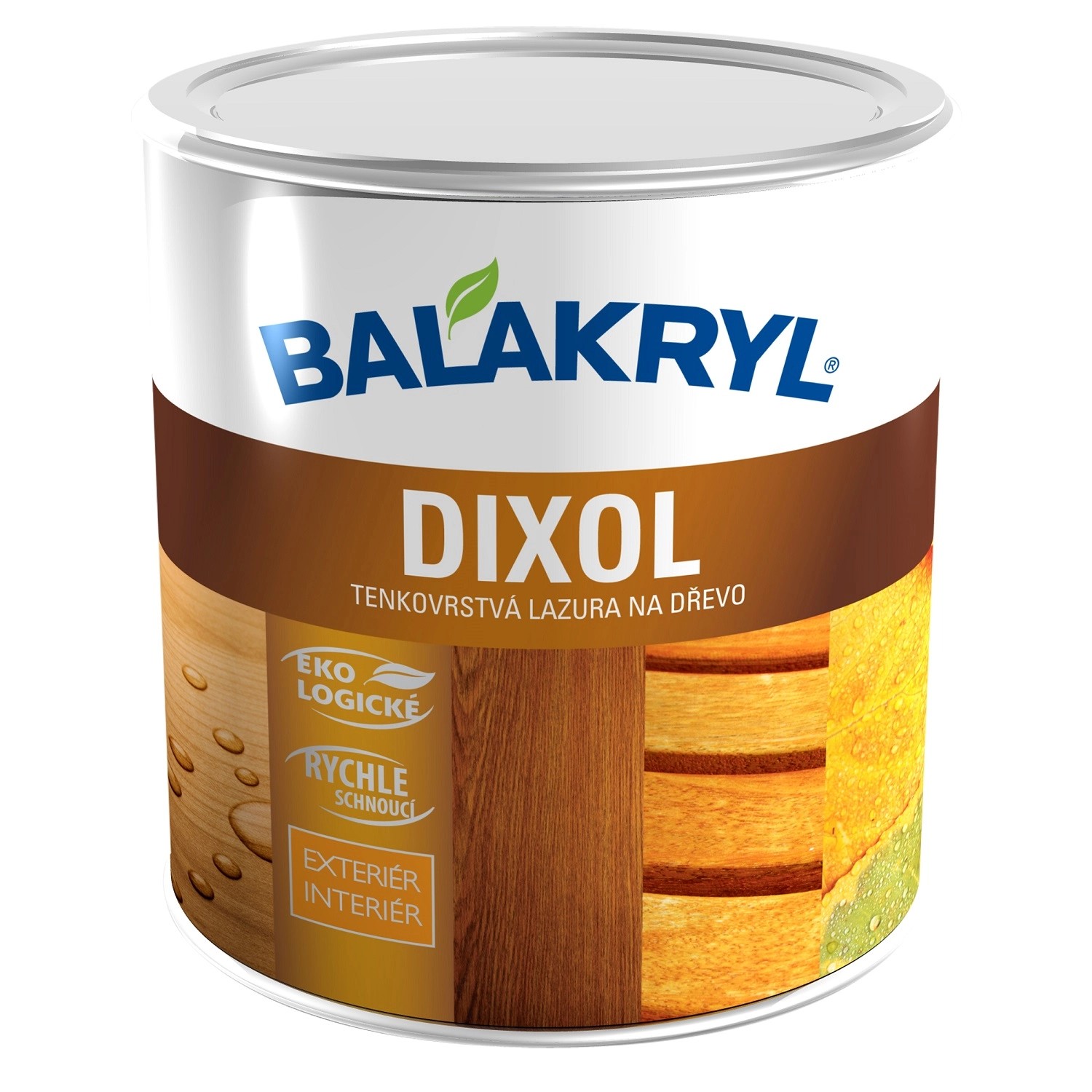 BALAKRYL Tenkovrstvá lazura na dřev Dixol borovice 0,7 kg