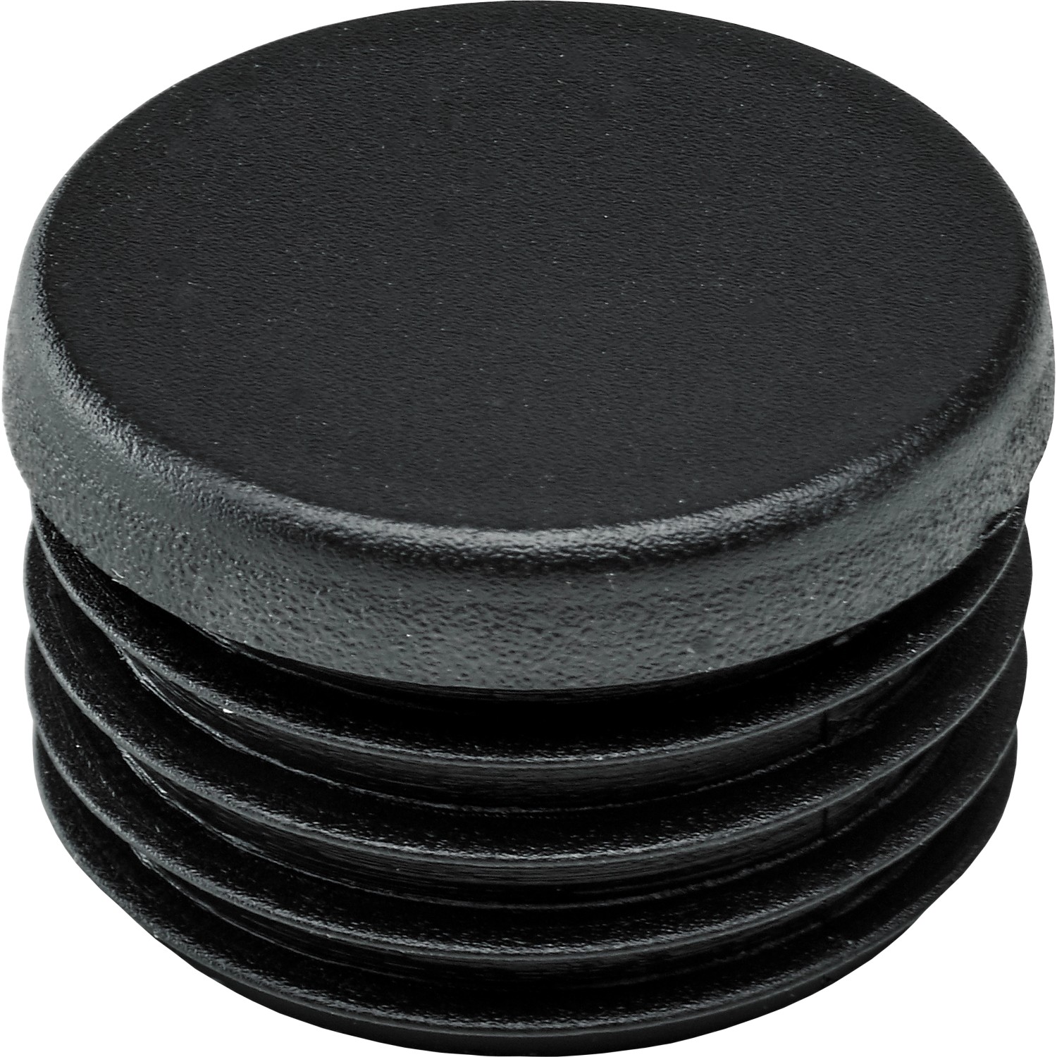 Zatlačovací kluzné podložky pro kulaté nohy černá