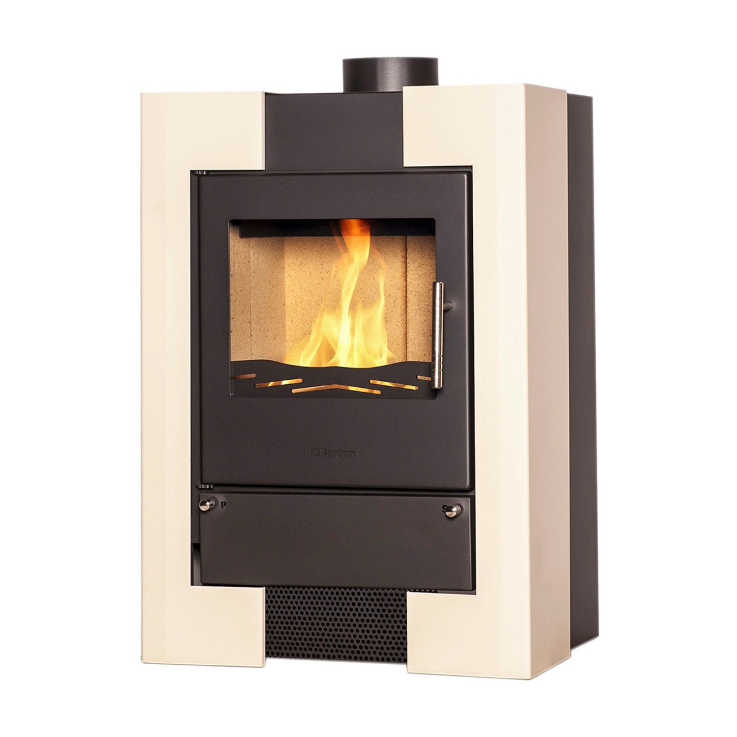 HS Flamingo Krbová kamna ESPO II krémová 590 x 903 x 425 mm