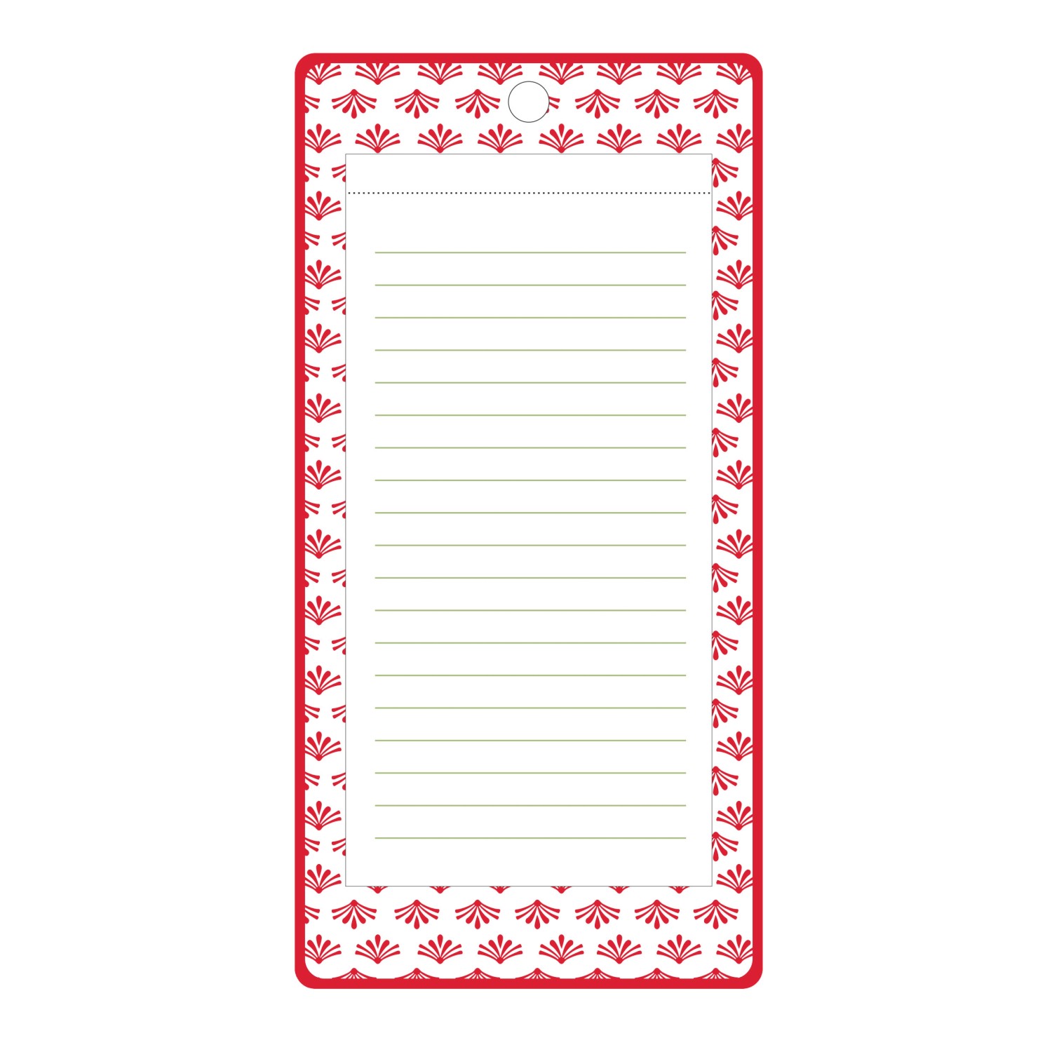 Blok na ledničku s magnetem Paolo 70 listů