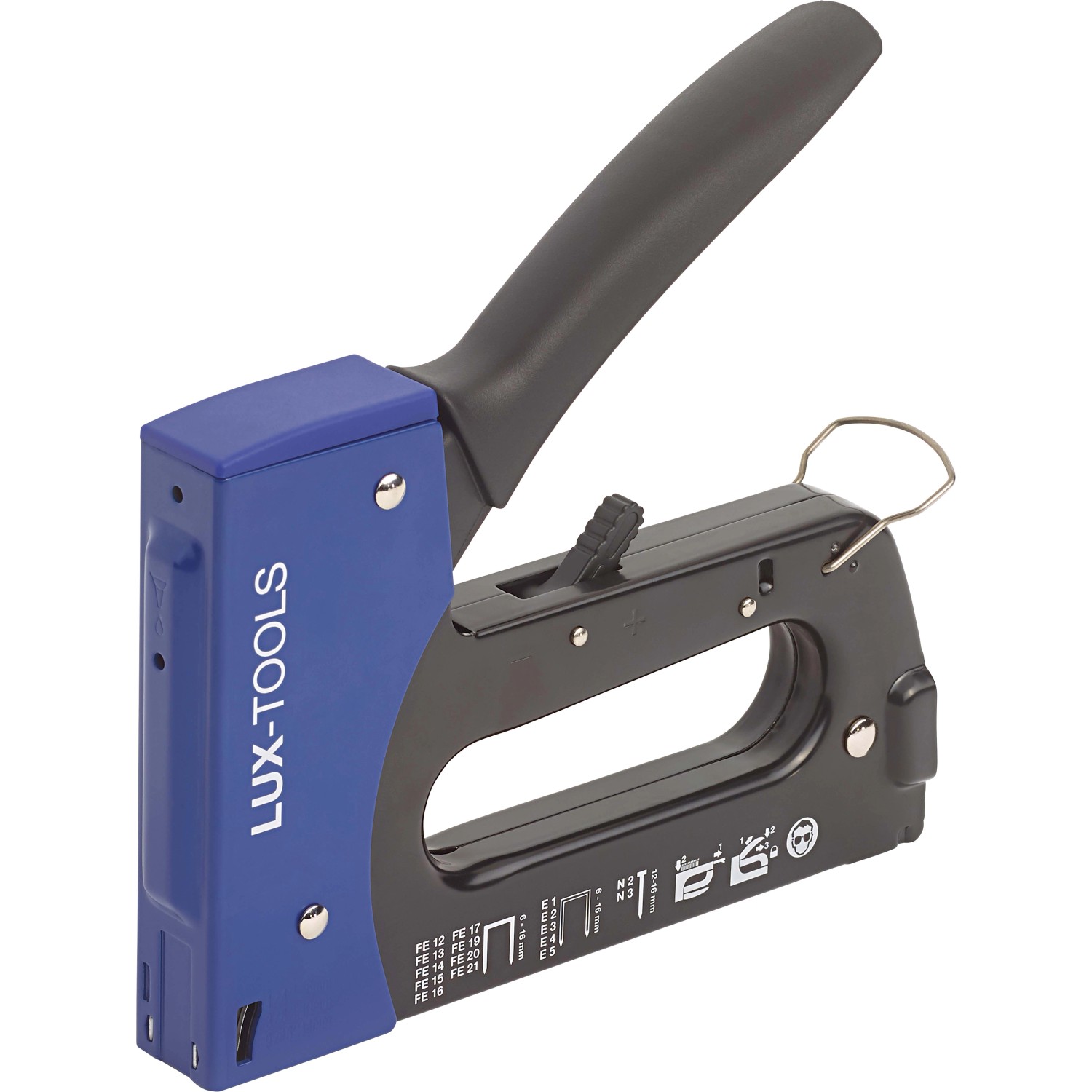 LUX Ruční sponkovačka Comfort pro sponky 6 mm - 16 mm a hřebíky 14 mm / 16 mm