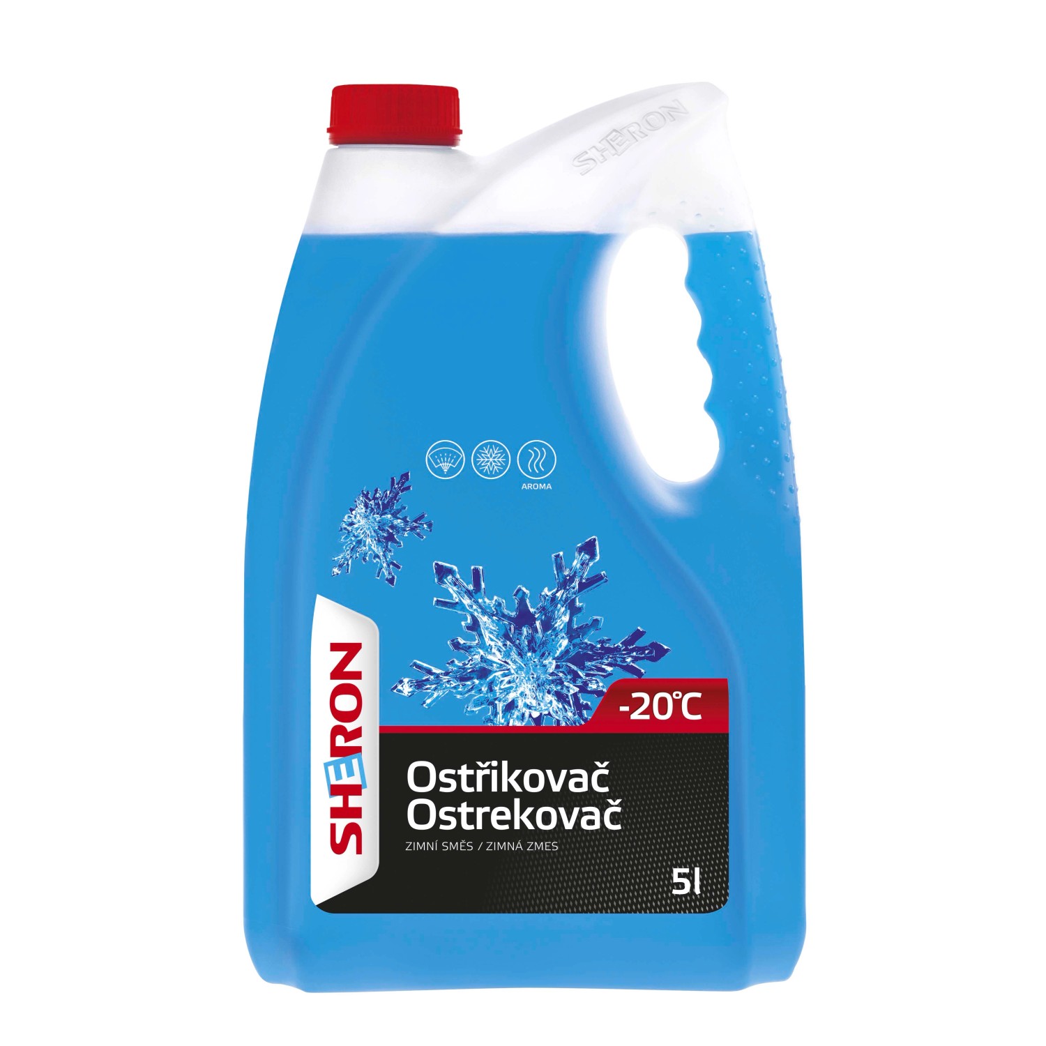 SHERON Zimní směs do ostřikovačů -20 °C, 5 l