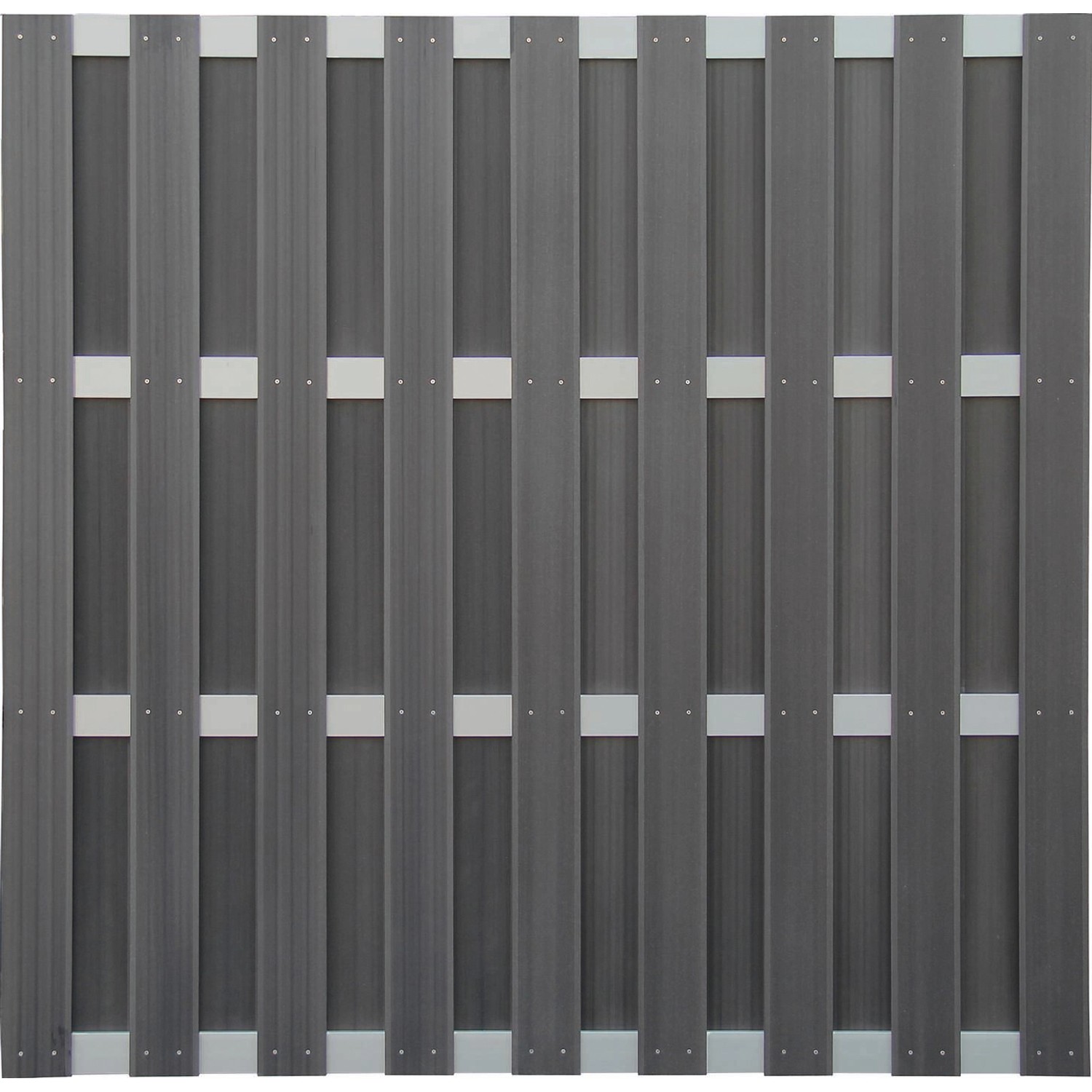 OBI Plotový prvek WPC/ALU antracitový 180 x 180 cm