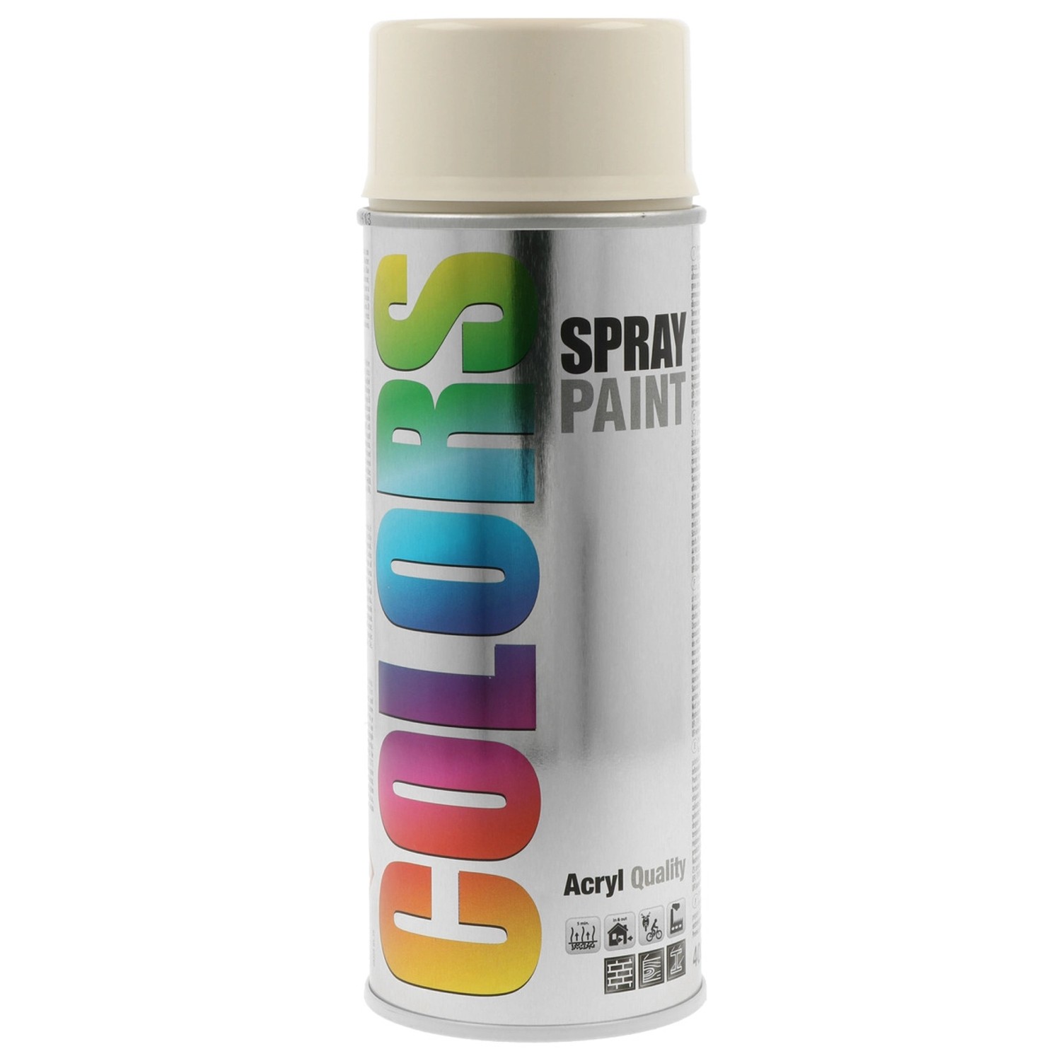Lak ve spreji COLORS RAL 1015 světlá slonová kost lesklá 400 ml