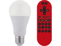 Just Light. Chytrá LED žárovka Lola, E27, A60, RGB+2700-5000K, 810 lm, + ovl.