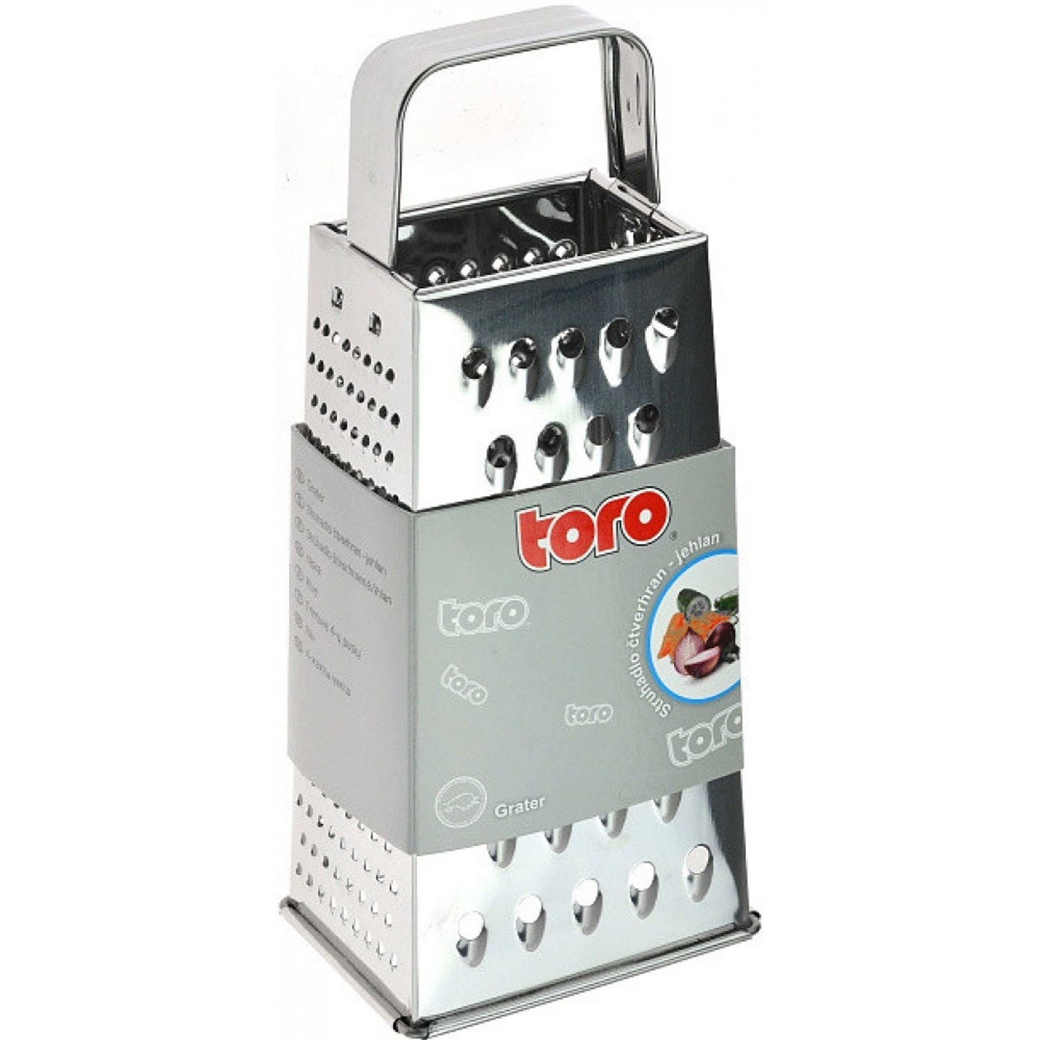 Toro Struhadlo čtyřhranné, nerez 9 x 20 cm