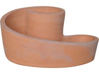 Terakotový květináč na bylinky, 18 x 38 x 23 x 18 cm