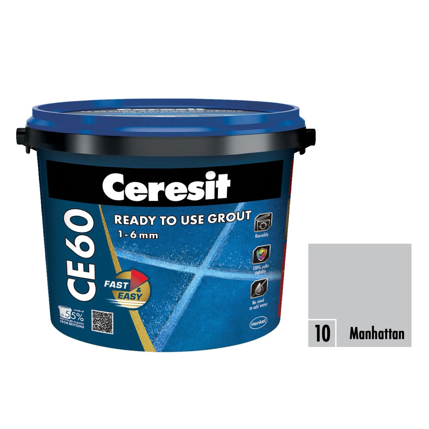 Ceresit CE 60 spárovací hmota manhattan 2 kg CE60210