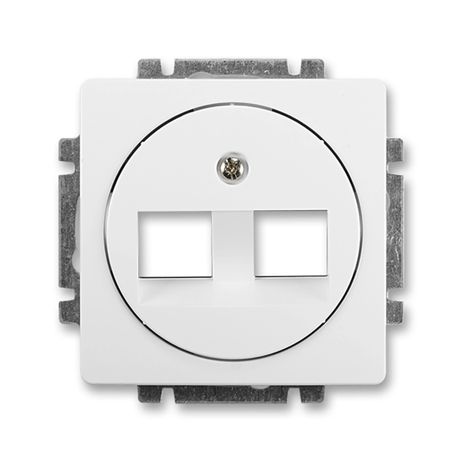 ABB Kryt zásuvky datové Swing L, bílá