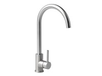 Alveus Stojánková páková dřezová baterie Viola broušená ocel Alveus Stojánková páková dřezová baterie Viola broušená ocel