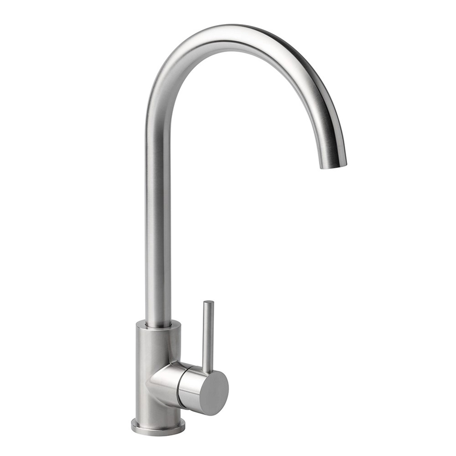 Alveus Stojánková páková dřezová baterie Viola broušená ocel