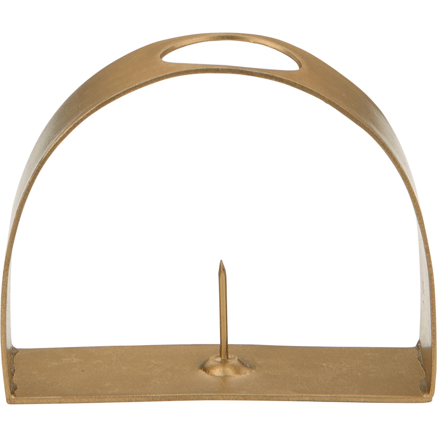 Svícen Ancient Secrets, zlatý, 8 x 2,5 x 6,5 cm