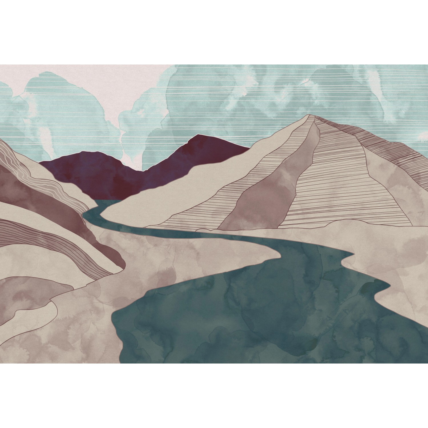 Komar Vliesová fototapeta Terra 400 x 280 cm