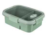 Curver Sada dóz Smart To Go Eco zelená, 0,6 l + 0,3 l Curver Sada dóz Smart To Go Eco zelená, 0,6 l + 0,3 l