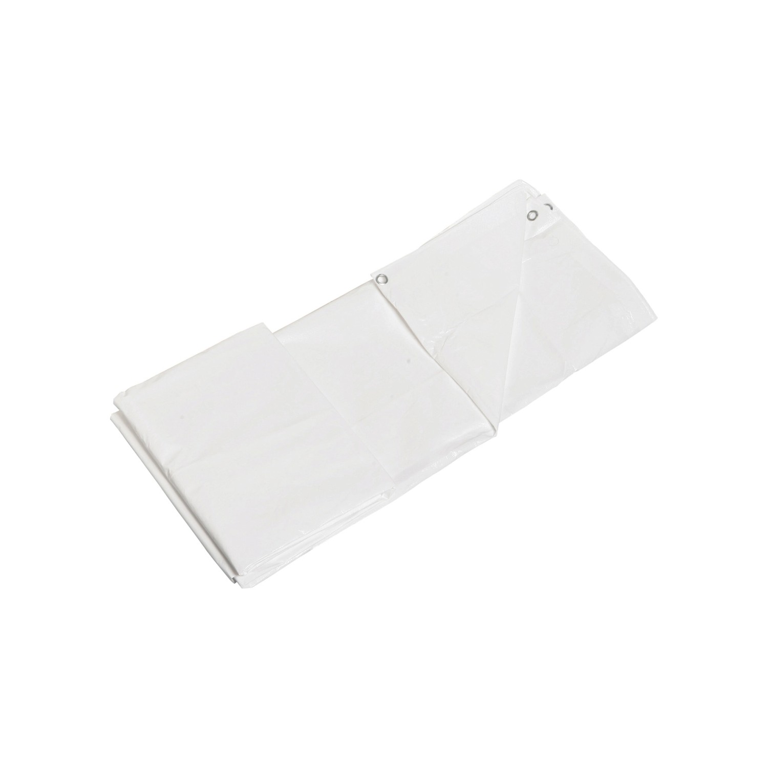 LUX Tkaninová krycí plachta bílá, 2 x 3 m