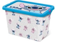 Úložný box s víkem Stitch, plast, 7 l