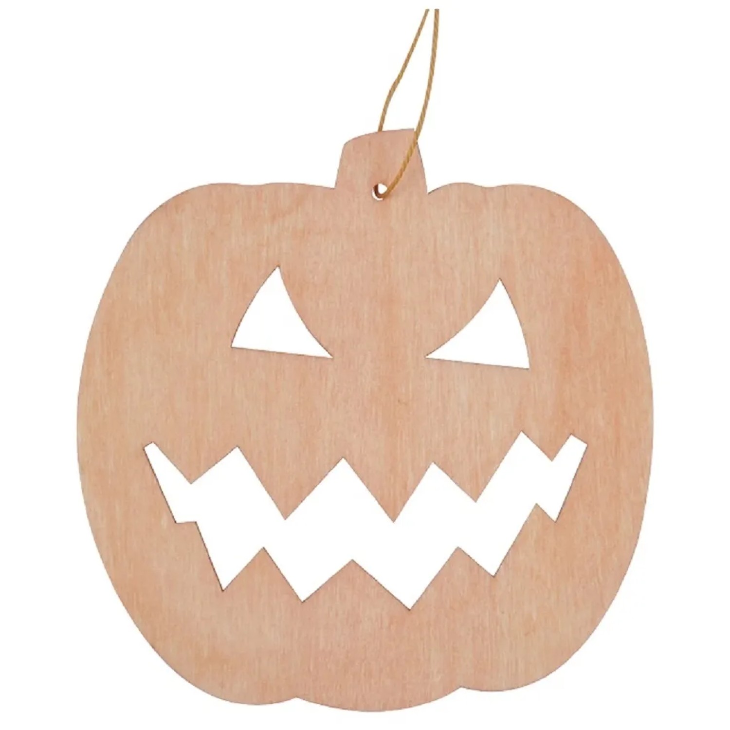 Anděl Přerov Dýně Halloween dřevěná na zavěšení 12 cm