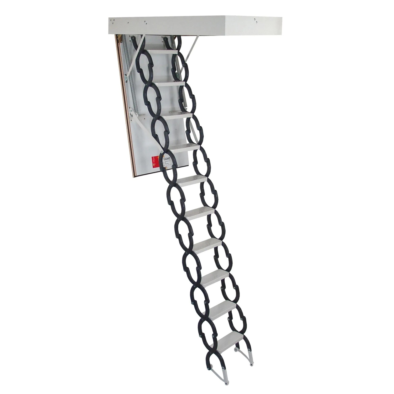 Minka STAIRS Standardní nůžkové půdní schody Elegance 120 x 70 cm, max. 300 cm