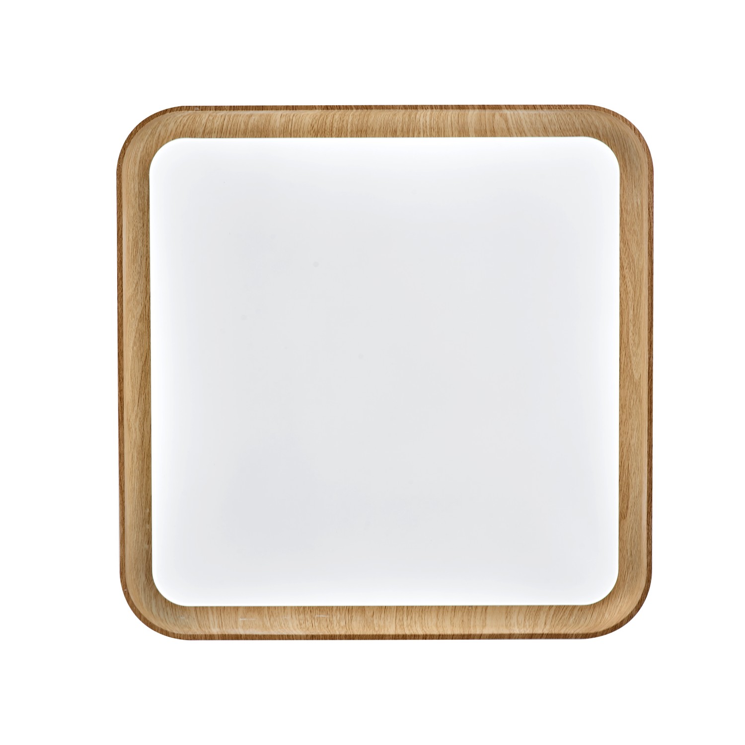 EURAKLES LED svítidlo WHITE FOG im.dřeva 45W 4900lm 2900-6500K 500 x 500 x 80 mm