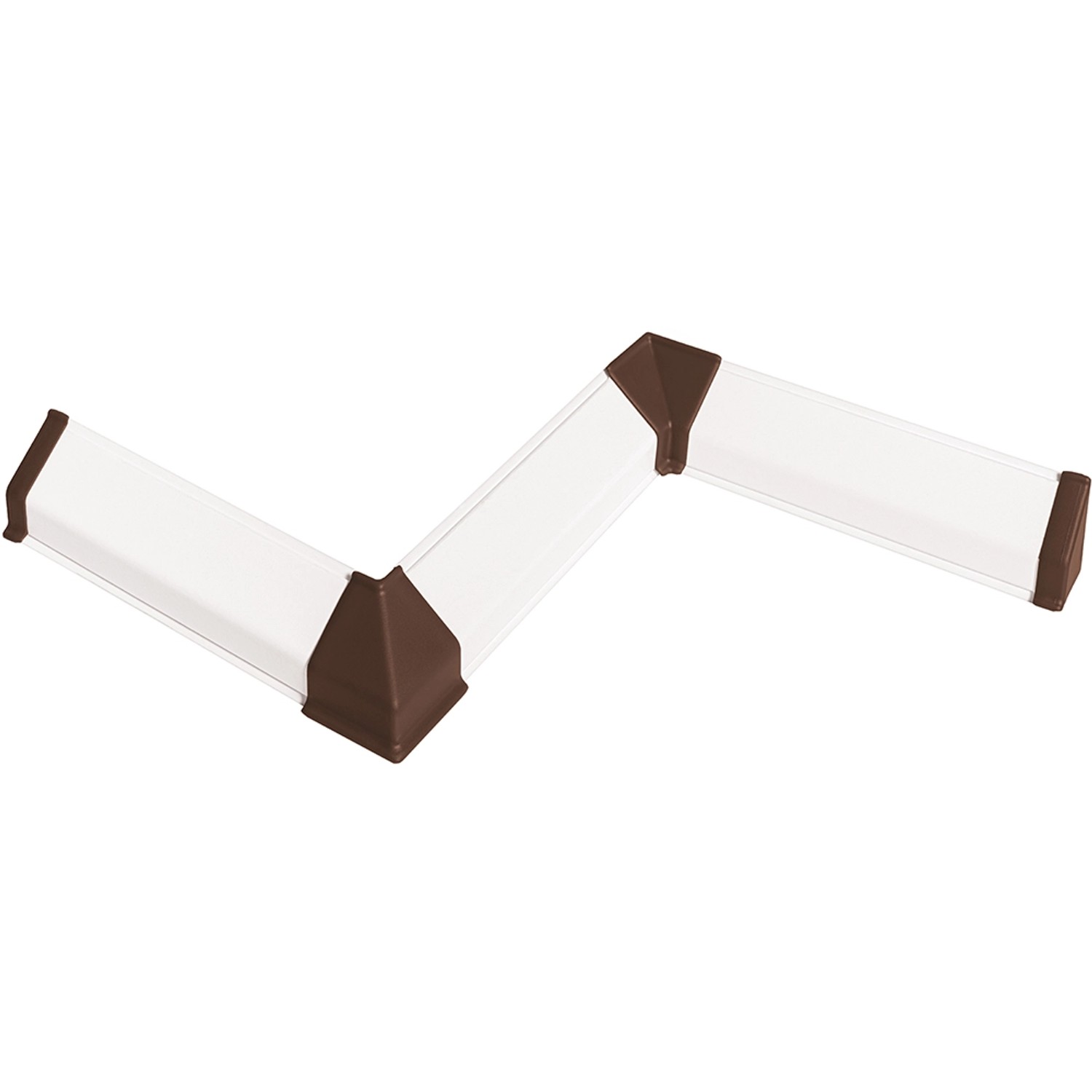 Kaindl Sada rohů a koncovek pro lišty k pracovní desce 1091 čokoládová hnědá