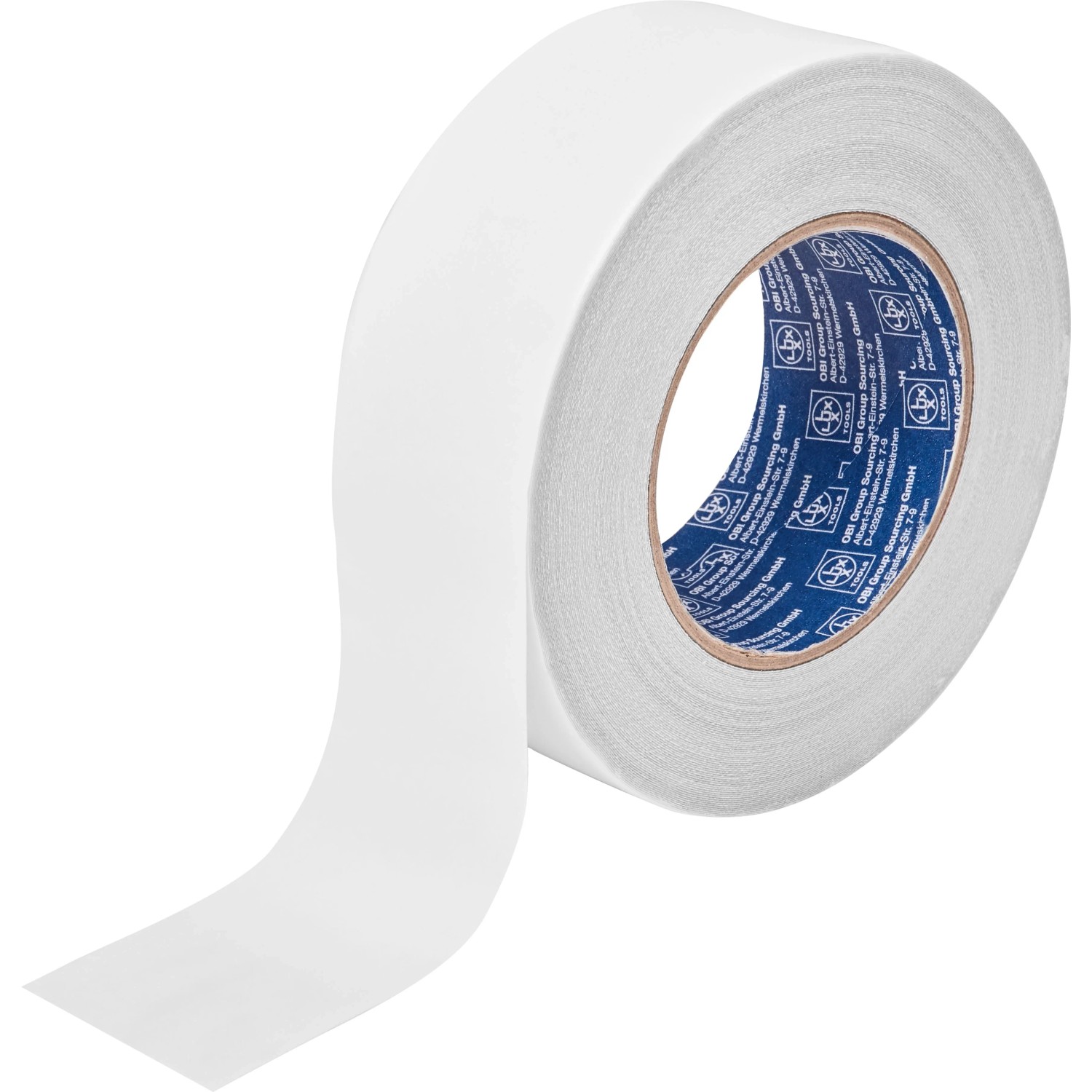 LUX-TOOLS Páska pro pokládku podlah EXTRA STRONG bílá, 50 mm x 25 m