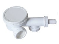 Dřezový sifon 40 mm, bílá