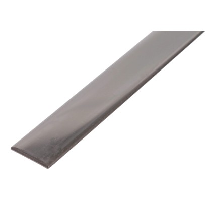 Plochá nerezová tyč, tloušťka 2 mm, šířka 15 mm, délka 2000 mm.