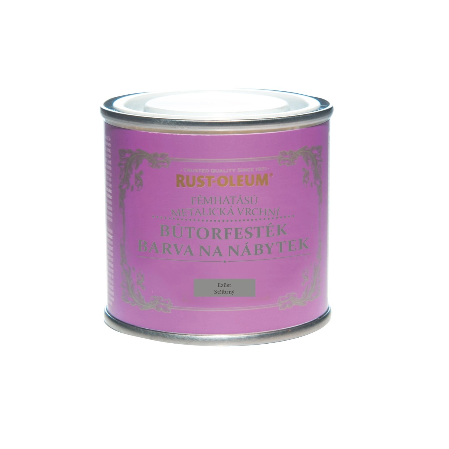 Rust-Oleum Barva na nábytek, metalíza stříbrná, 125 ml