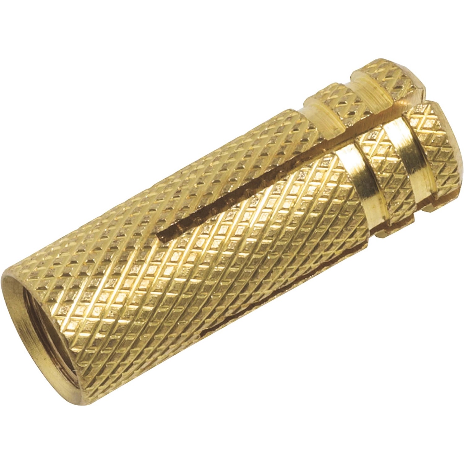 LUX-TOOLS Mosazná rozpěrná hmoždinka M8 x 27 mm, 6 ks