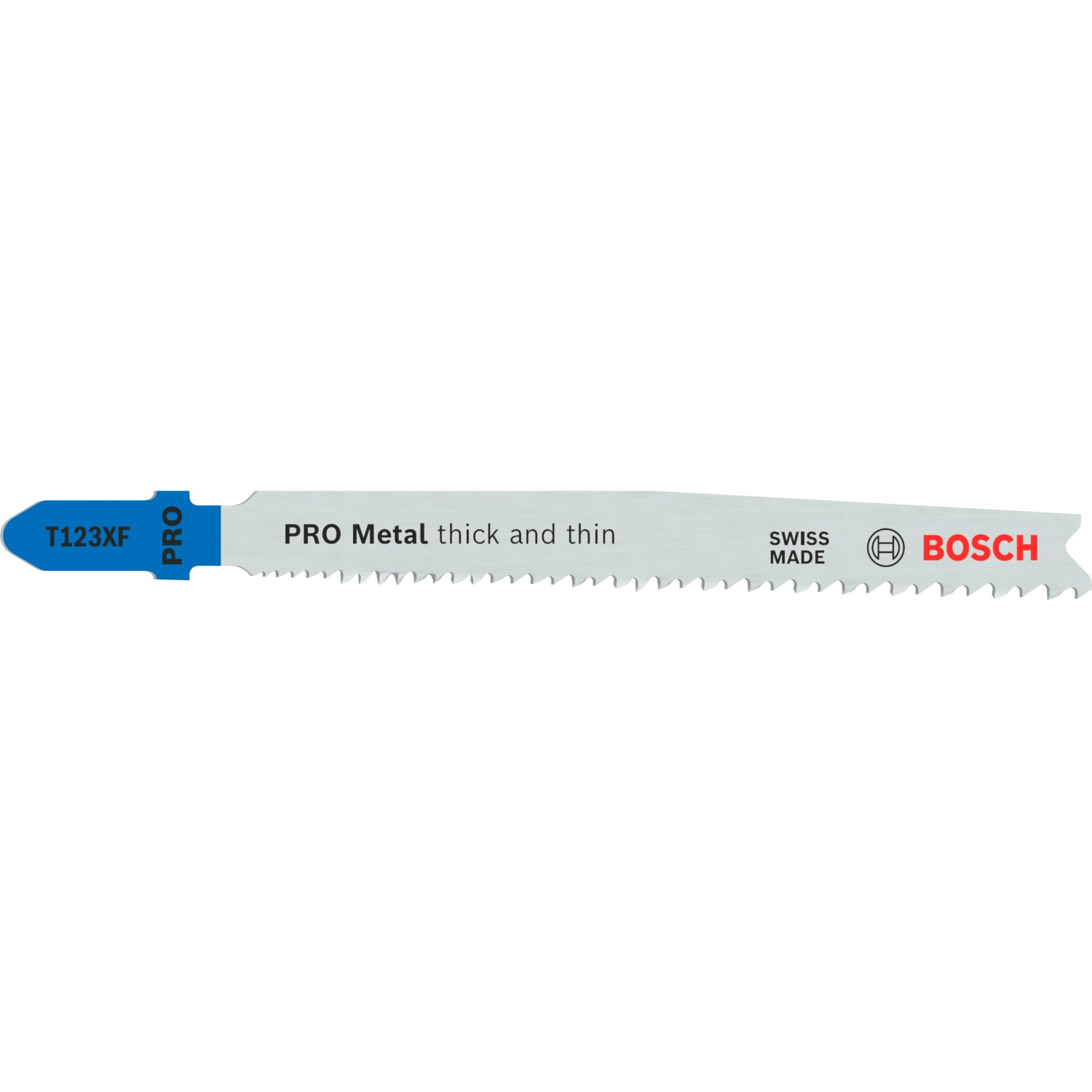 Bosch List přímočaré pily Pro T 123 XF Progressor for Metal, 3 ks