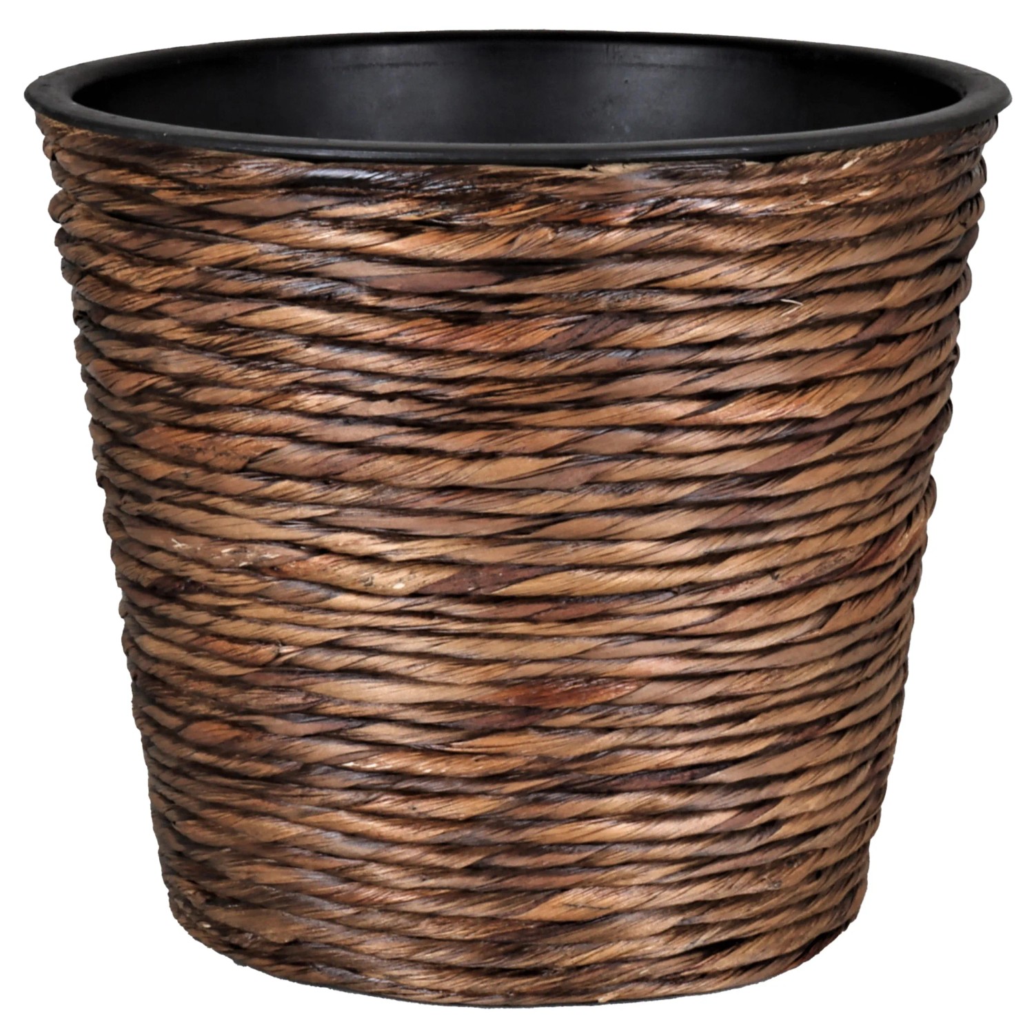 A.H.G. Květináč z vodního hyacintu hnědý pr. 40 x 32 cm