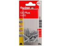 Fischer Rozpěrná hmoždinka SX Plus, 4 x 20 mm, 28 ks (blistr)