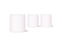 Keramický květináč Pastel bílý pr. 6 x 5 cm Keramický květináč Pastel bílý pr. 6 x 5 cm