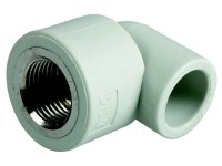 PPR koleno 90° s kovovým závitem vnitřní, 20 x 1/2