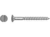 Vrut do dřeva se zápustnou hlavou PZ bíle pozinkovaný 4 x 16 mm, 20 ks