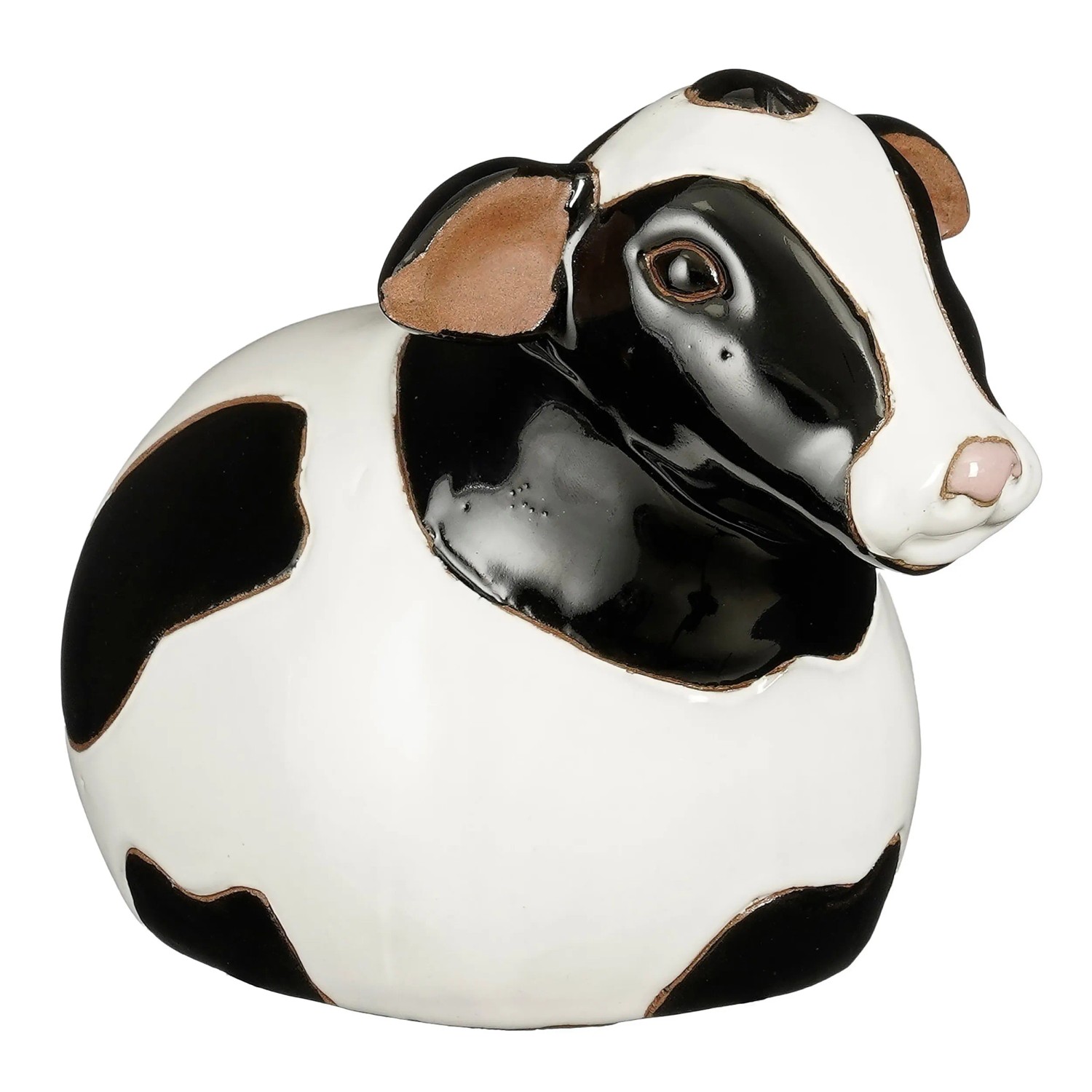 Mica Decorations Zahradní dekorace z keramiky kráva, 15 cm